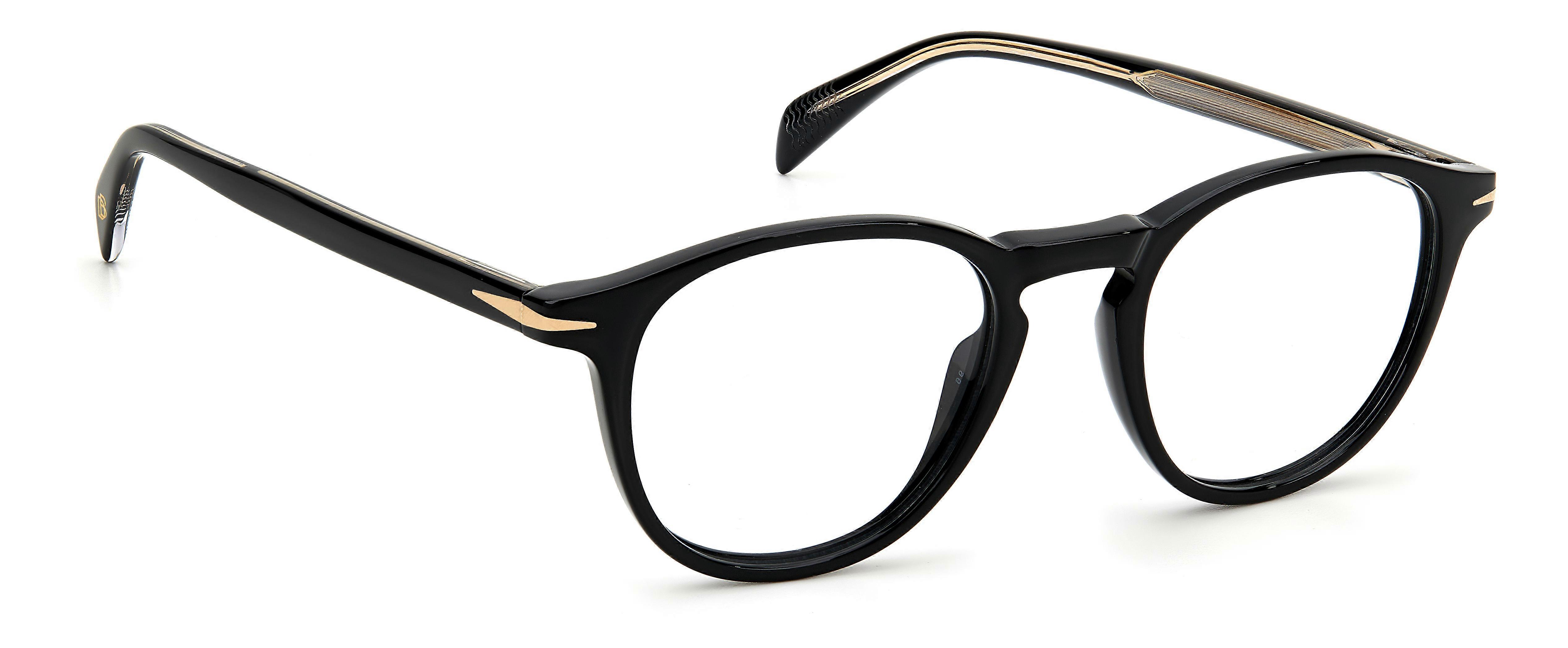 Eyewear Frames DAVID BECKHAM DB 1018 807 BLACK 47/20/145 MAN