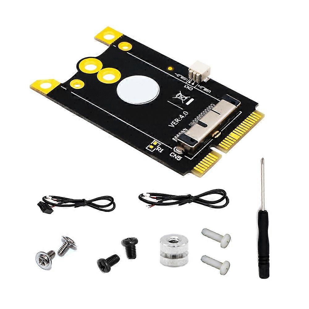 Upgrade Version Mini PCIe (MPCIe) Konverter Adapterplatine 12+6 Pins WiFi-Karte auf Mini PCI-E für Broadcom BCM94360CD