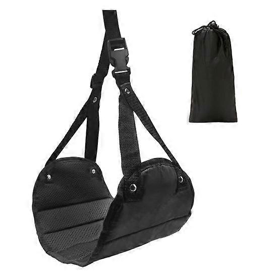 Foot Hammock for Airplane Travel Portable Foot Rest with Adjustable Straps Memory Foam Airplane Foot Hammock Travel Essentials