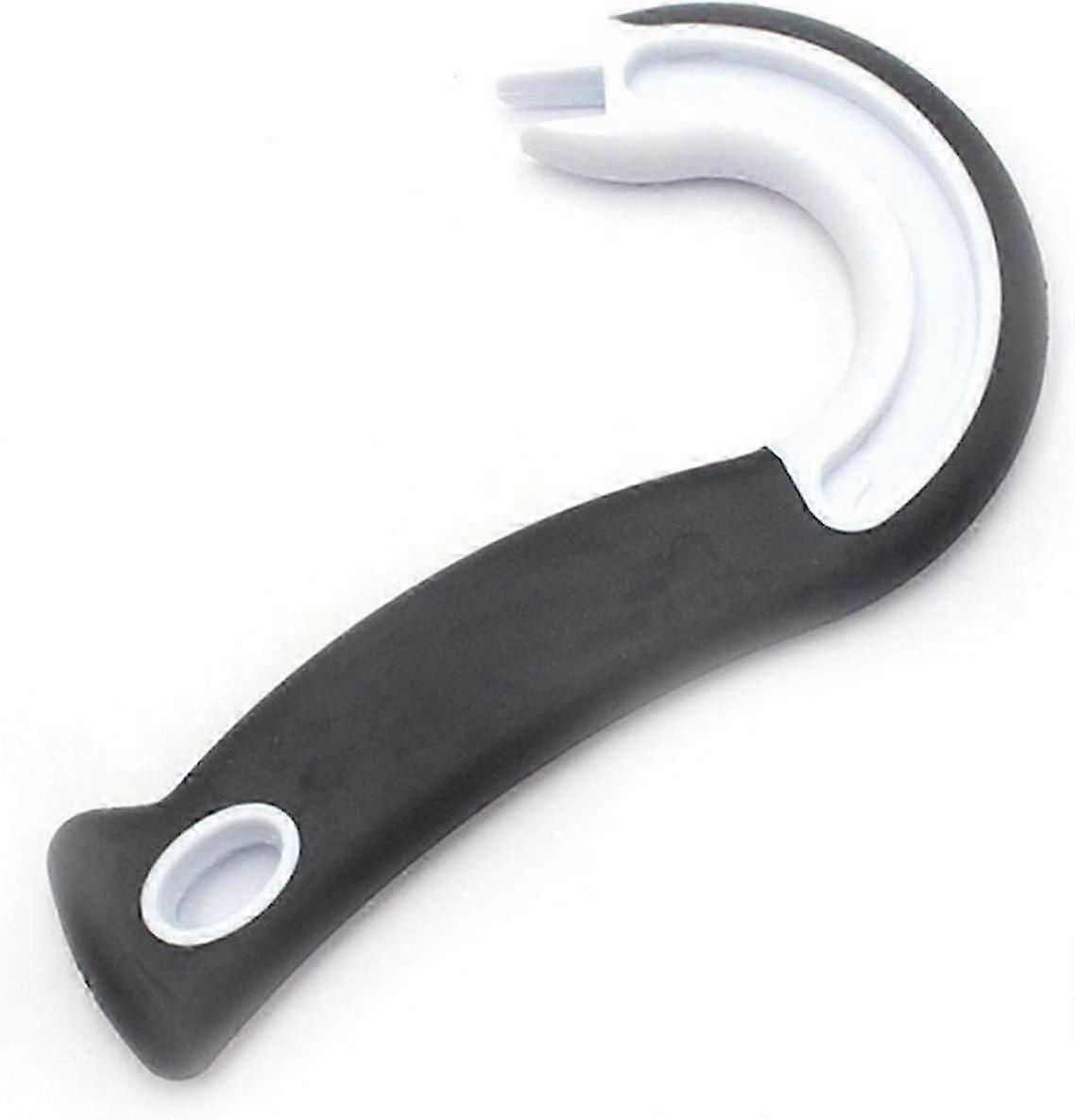 Easy Open Ring Pull Can Opener, Ergonomic Can Ring-Pull Helper J Shape Ring Pull Can Opener Ring Hook Pulling Jar Opener Manual Ring-Pull Cans Lid Ope