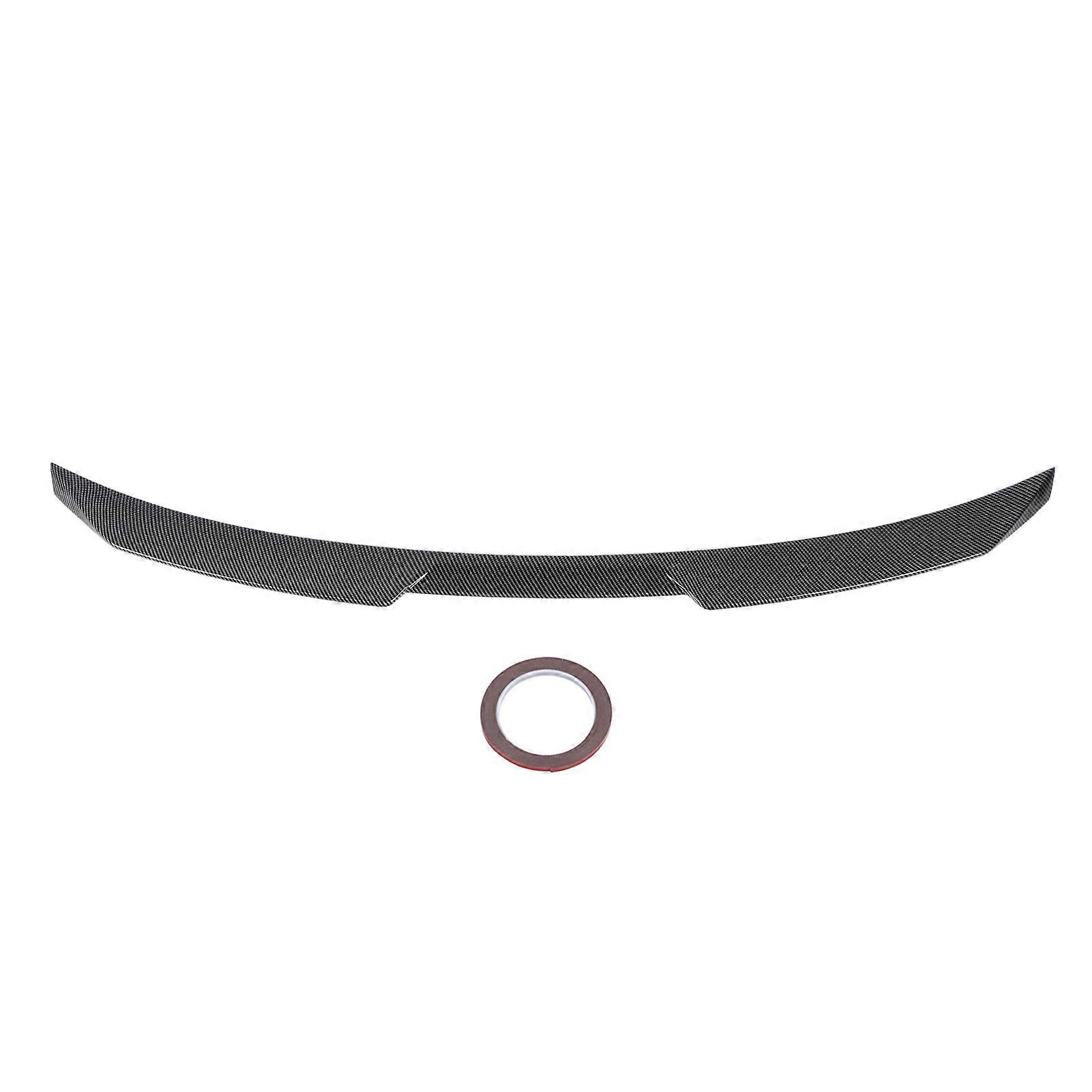 Rear Trunk Spoiler Enhanced Performance MP Style Sporty Look Trunk Tail Lip Spoiler Wing for 5 Series I5 G60 2024 and Later Carbon Fiber Style