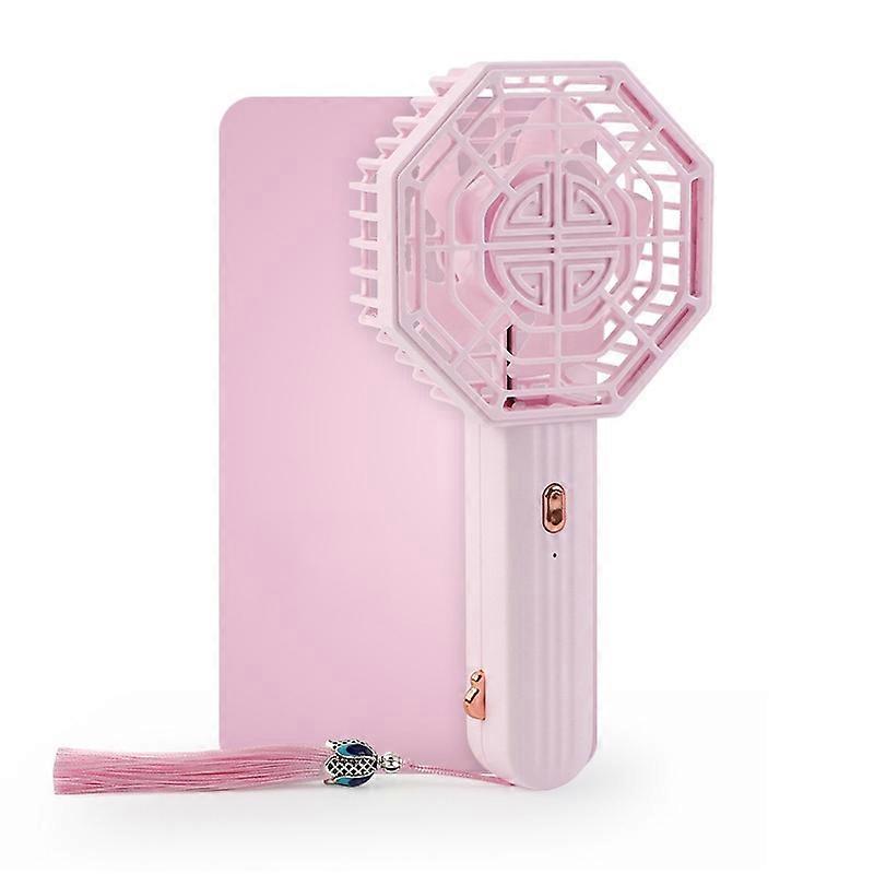 UP030 Mini Handheld Fan Retro Portable Silent Small Fan