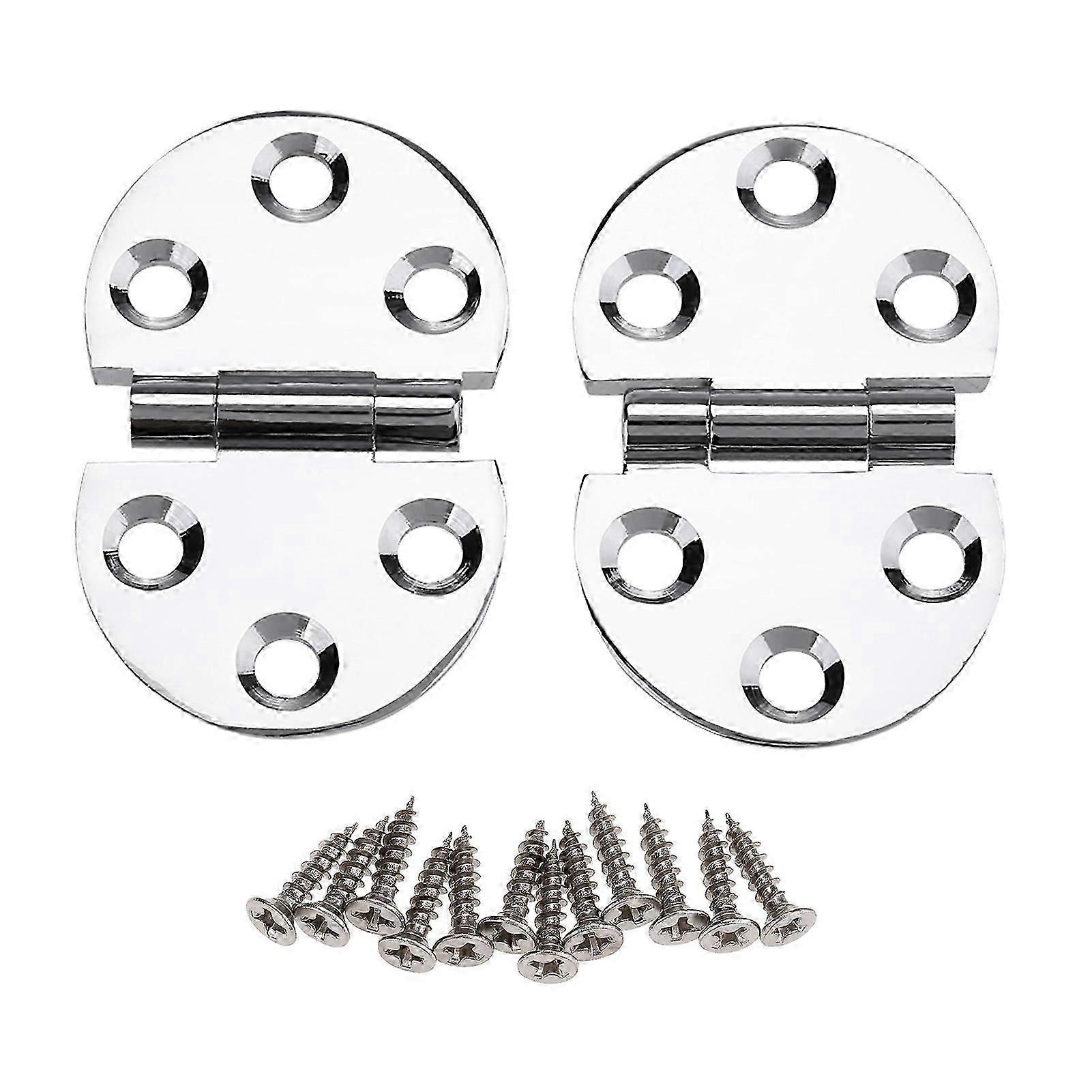 2pcs 180 Degree Copper Hinges For Folding Tabletop Sewing Machine Table