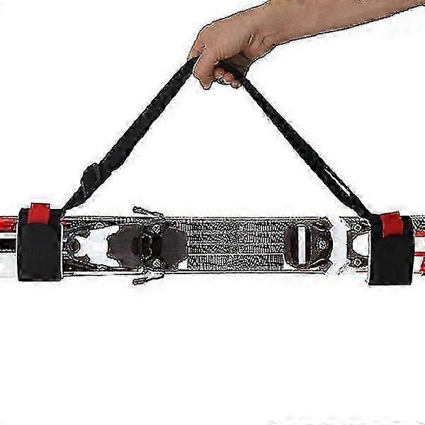 Thick ski lash straps ski carrier shoulder double board handle binding belt ski straps