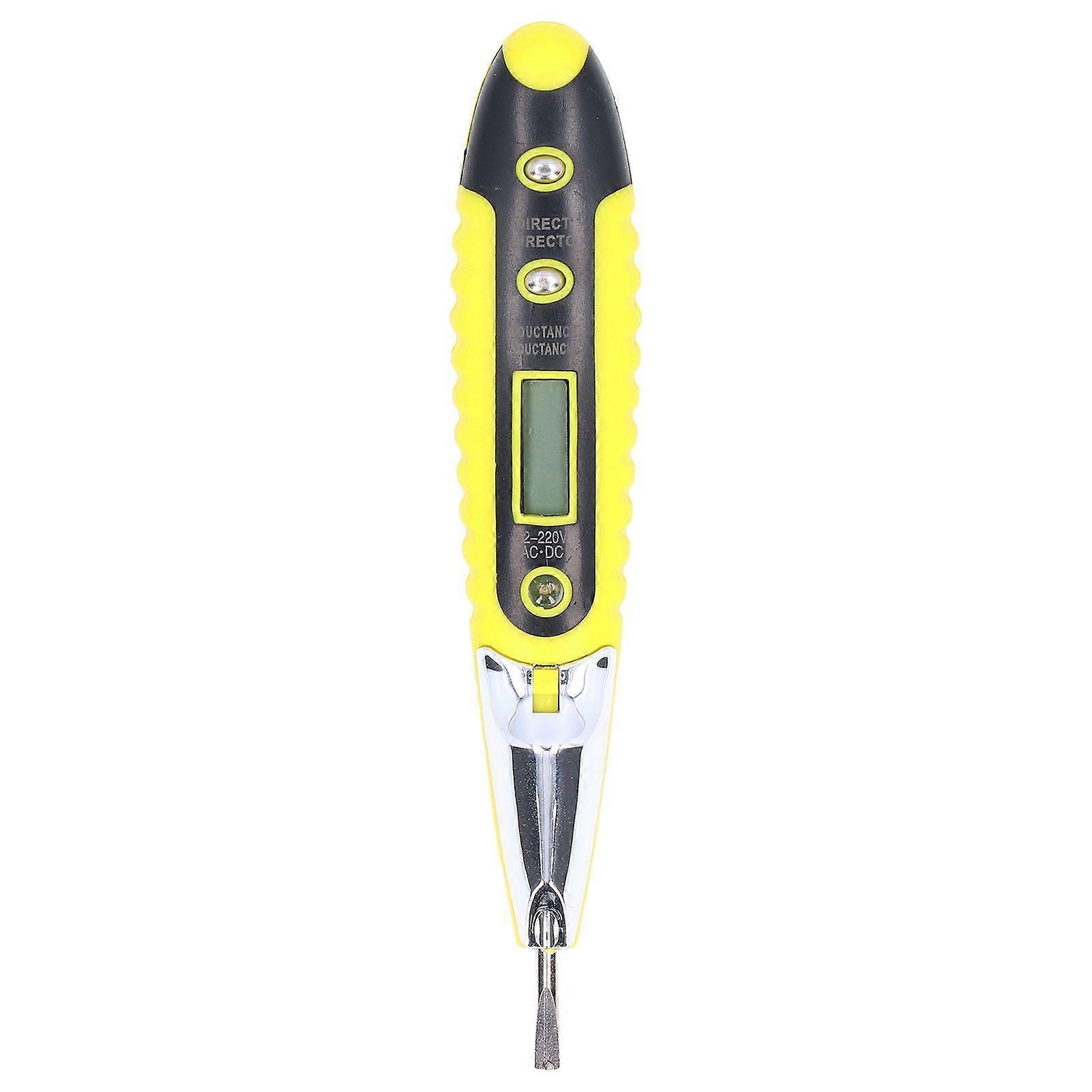 LED Multifunctional Digital Electric Tester Pen 12220V Non Contact Circuit Voltage Detector for Household