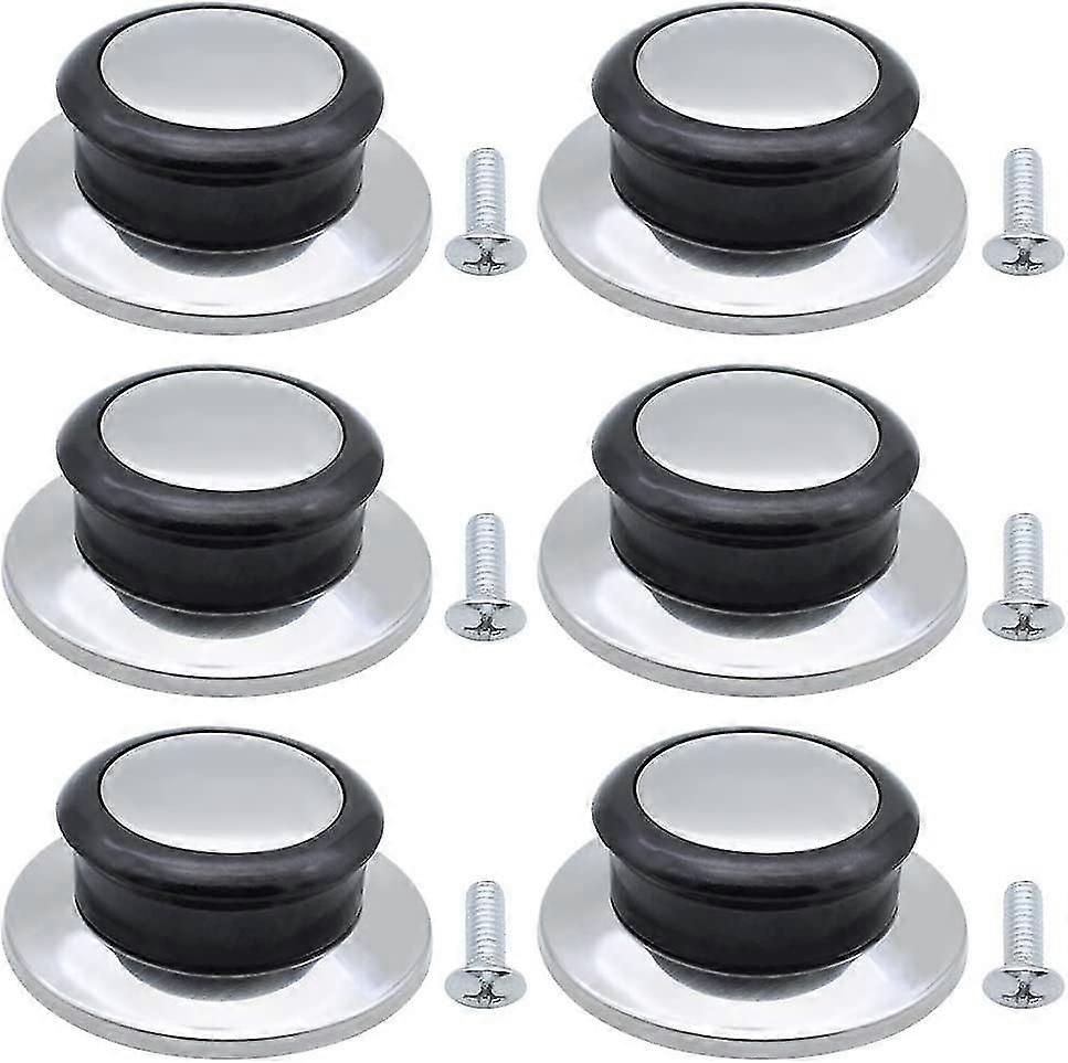 6 Pieces Heat Resistant Pot Lid Knob Replment Handle Universal Handle For Pot Lids Pan Lids Cookware Pot Lid Handle Replment Lid Knobs For e