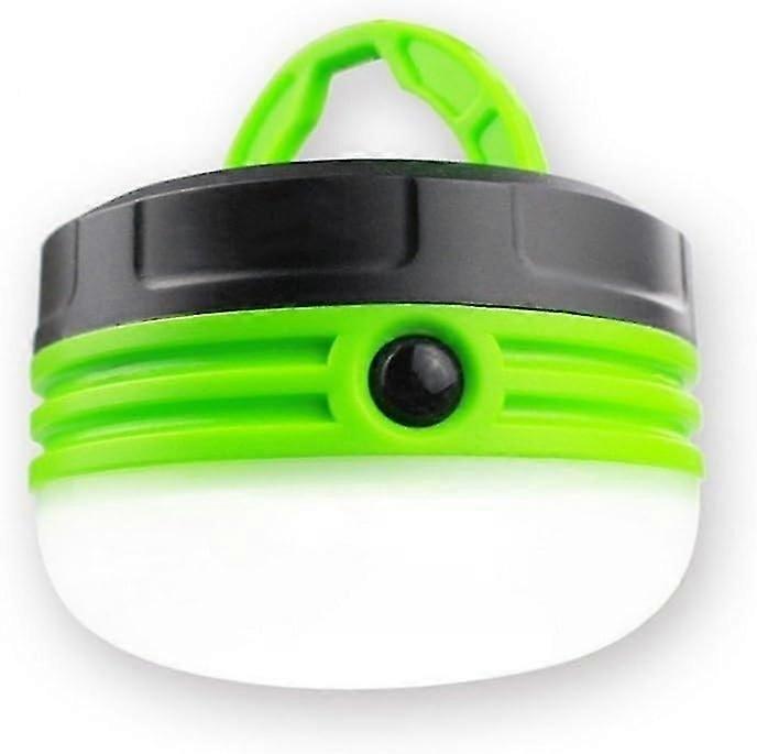 LED Portable Camping Lantern Lamp Tent Light, Battery Powered, 5 LEDs, 3 Modes, with Hook and Magnet