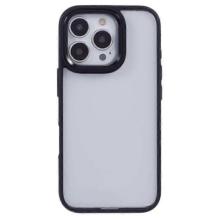 Compatible For iPhone 16 Pro Cell Phone Cases Shockproof Clear PC+TPU Back Cover