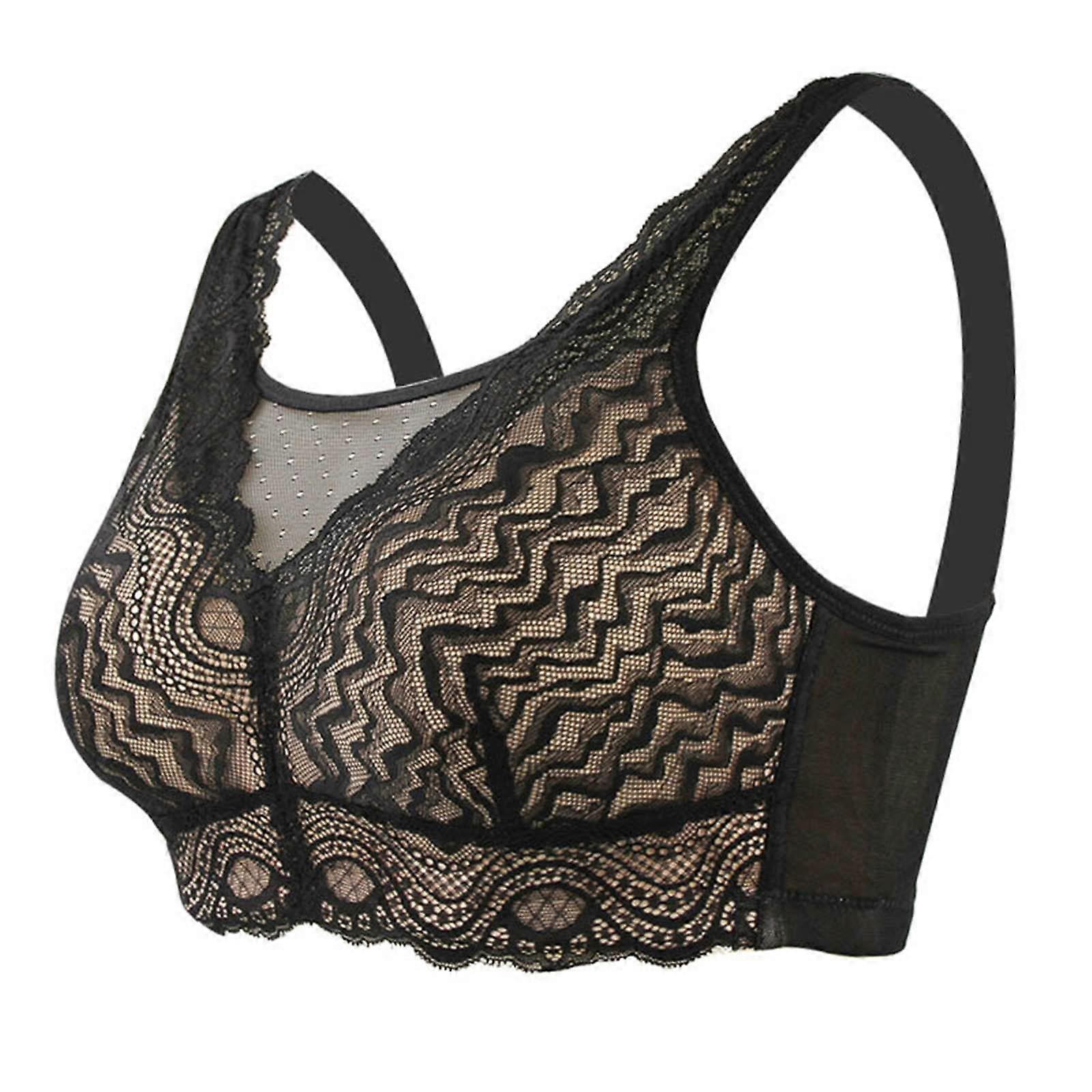 Cotton Breast Forms False Bra Inserts for Crossdressing Black 75B