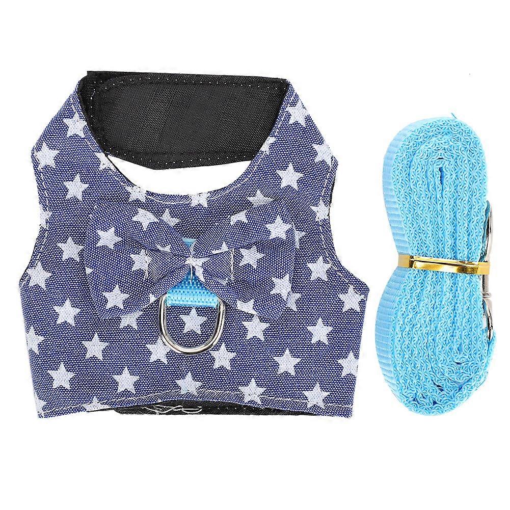 Pet Vest Chest Strap Harness for Rabbits and Hamsters, Adjustable Lightweight Nylon Pet Vest in Multiple Sizes and Colors