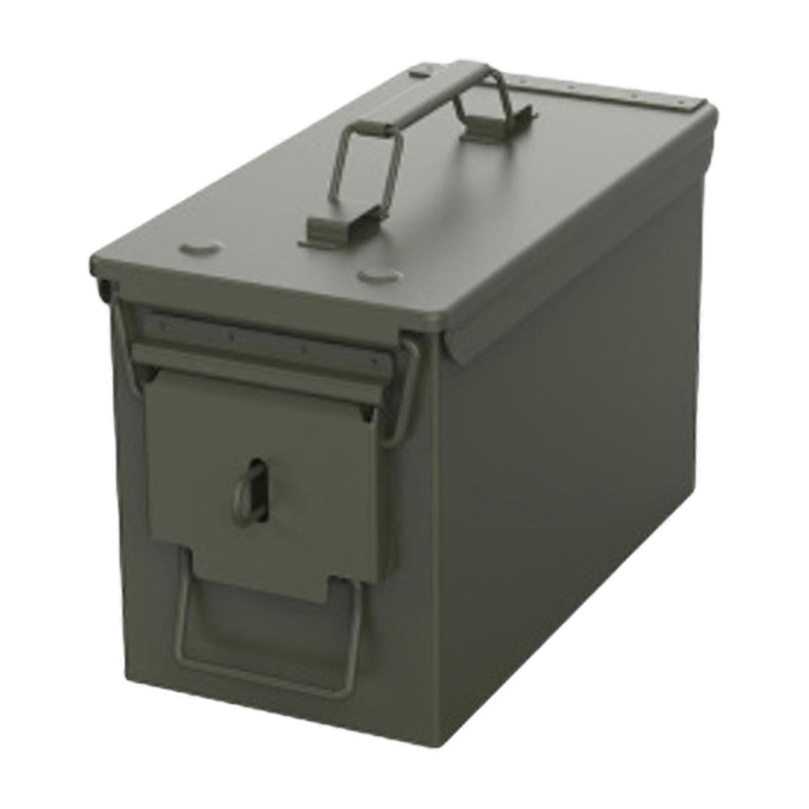 Portable Tool Storage Box Steel Hard Case Carrying Case Multifunctional with