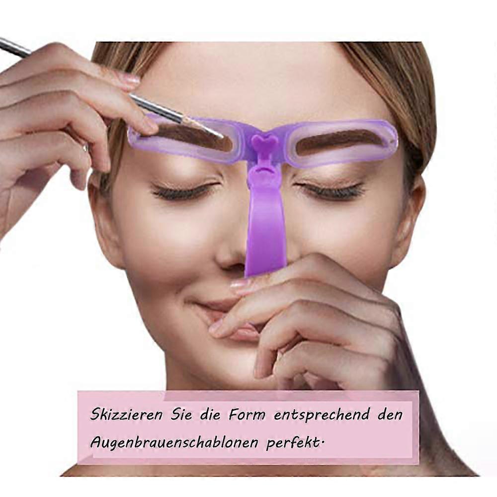 Eyebrow Tools, Reusable Tweezers, Foldable Razor, Washable Shapes