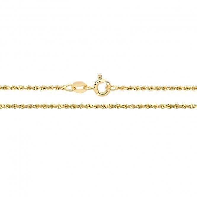 9ct Yellow Gold Solid Rope Chain CH560 | Acotis