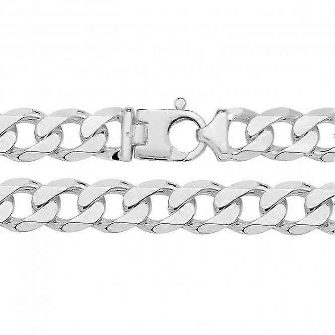Acotis Silver Chain Heavy D/Cut Curb G1212