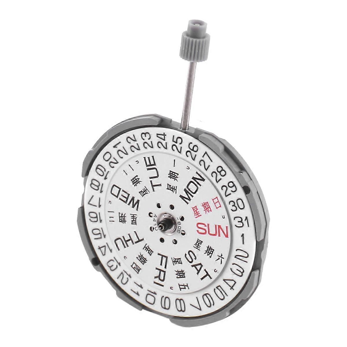 3 Hands Date 3 Metal Quartz Watch Movement with 065-543 Stem Replacement Parts for Miyota GM02 GM00