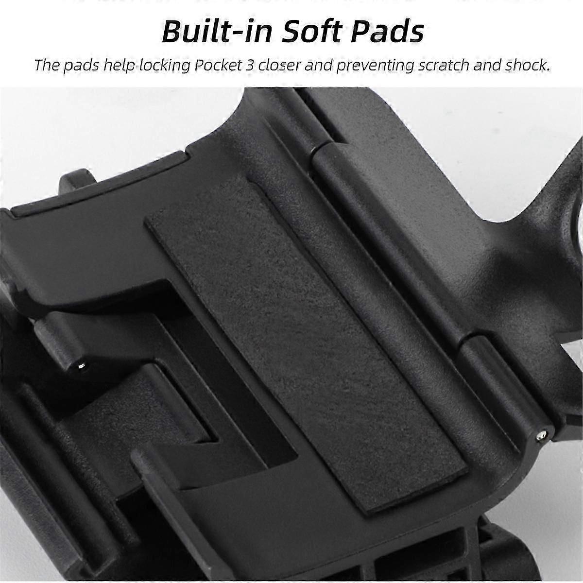 Professional Protective Frame for Pocket3 Stand Base Angle Adjustable Multi-function Desktop Stand