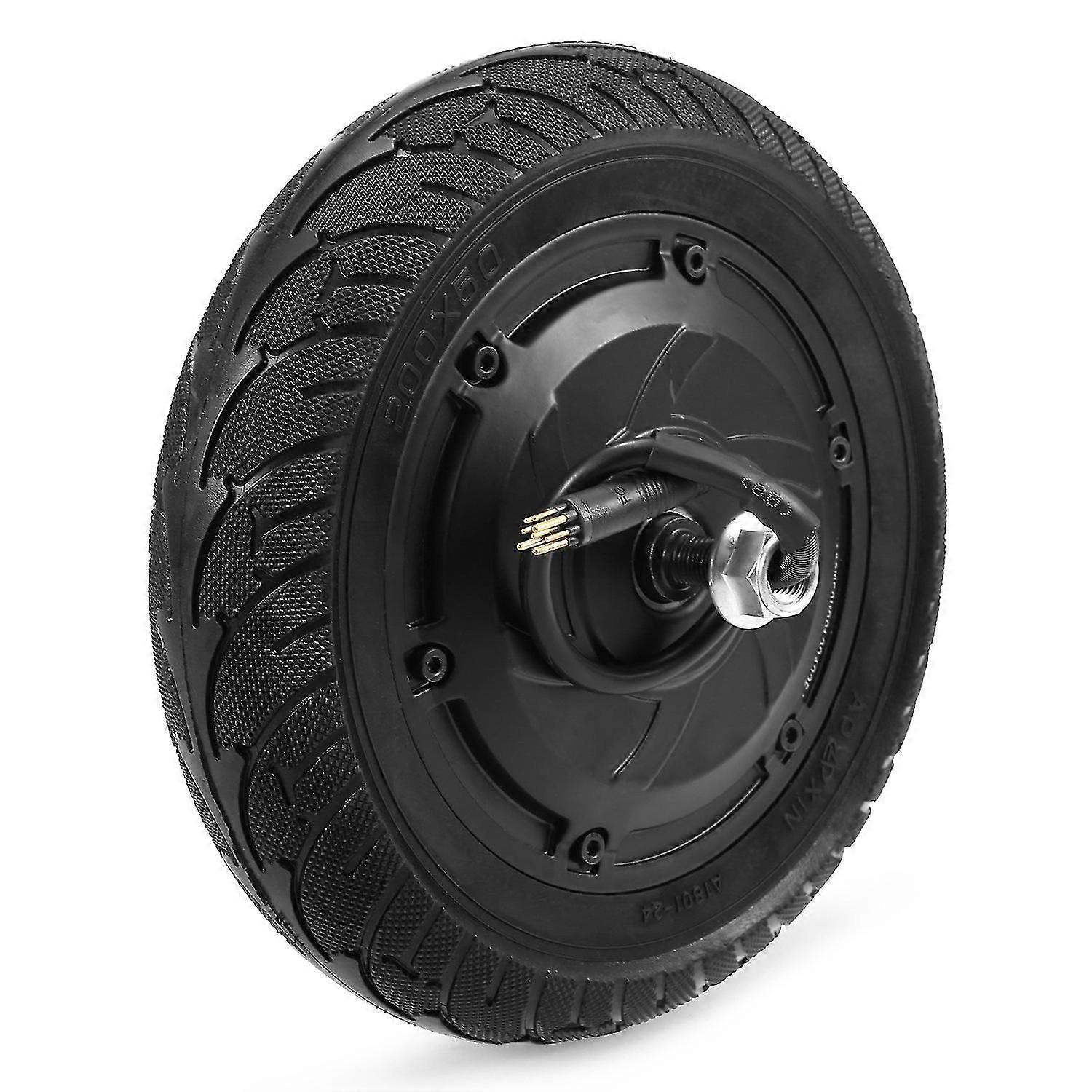 250w Electric Scooter Engine Motor Tire Front Wheel Solid Tire Engine Motor Driving Tire Replacement