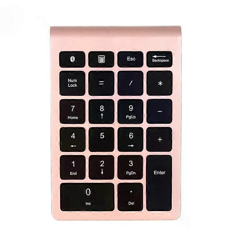 Wireless Mini Keyboard-22 Keys,Bluetooth Connectivity,Gold Finish