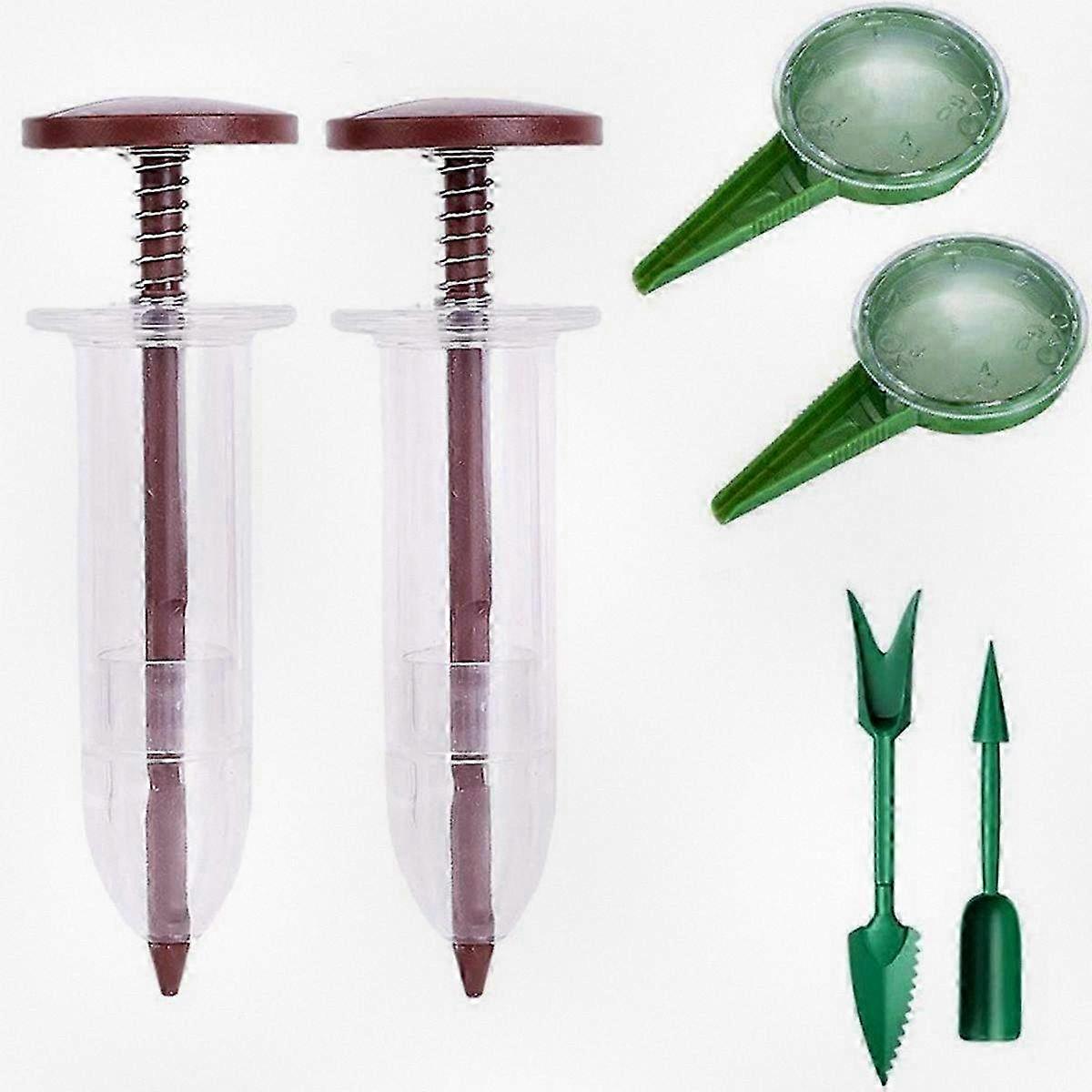 Compact Handheld Seed Spreader for Small Seeds, Mini Seed Sowing Kit, Portable Seed Dispenser for Tiny Grains