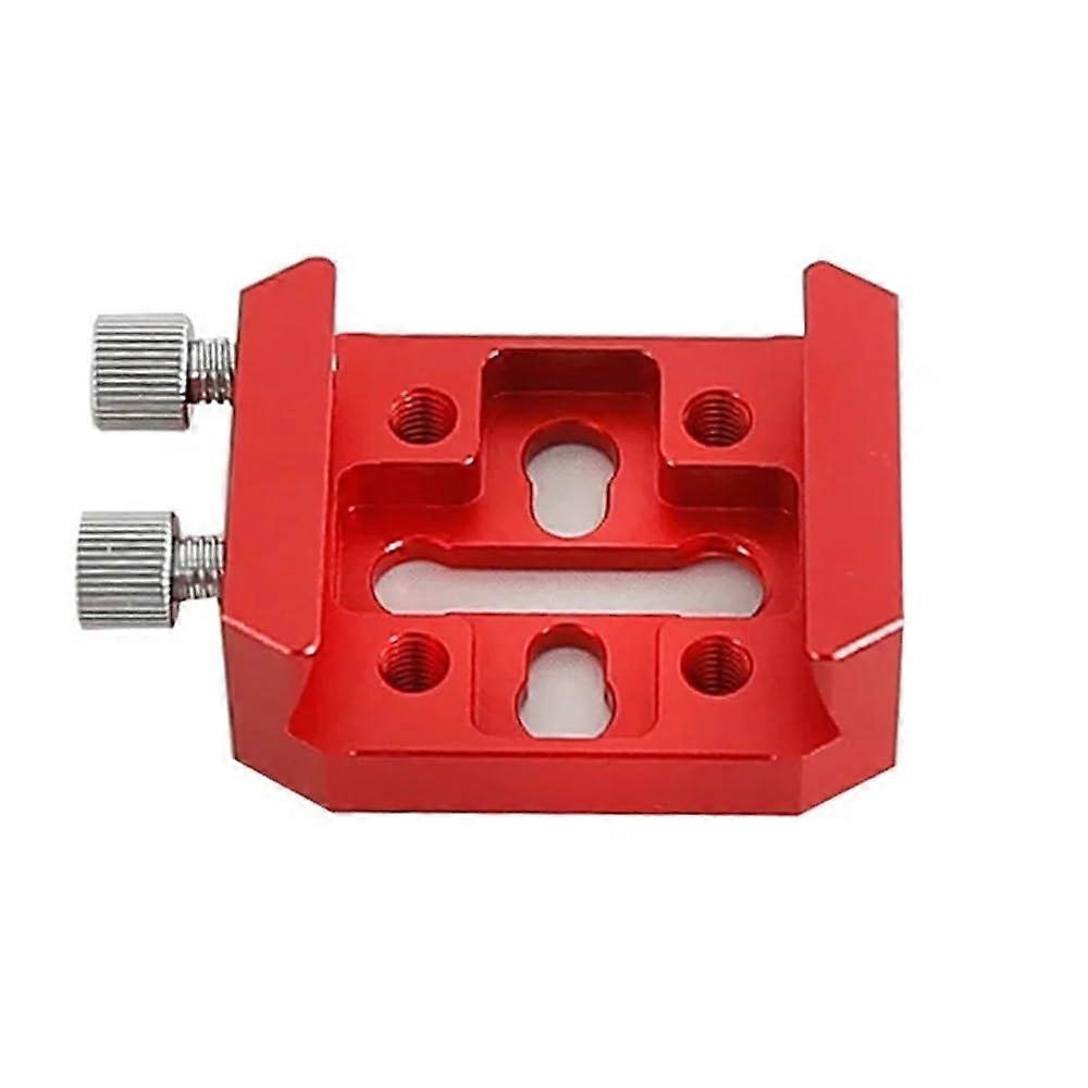 Guide Miroir Plaque à queue d’aronde Rouge Planche courte Croix Queue d’aronde Fente Télescope Accessoires Monture à queue d’aronde (Type1)