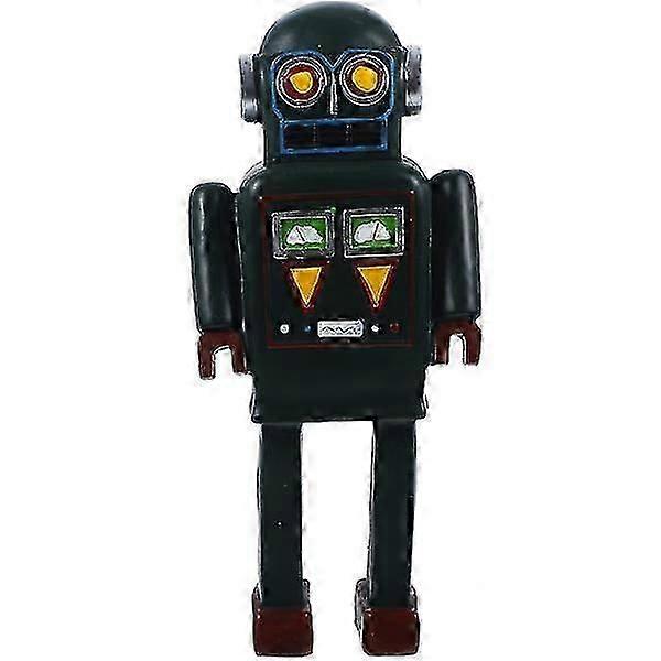 Retro Robot Figurka Pryskyřice Robot Craft Dekorativní Robot Model Novinka Robot Modelování Ornament