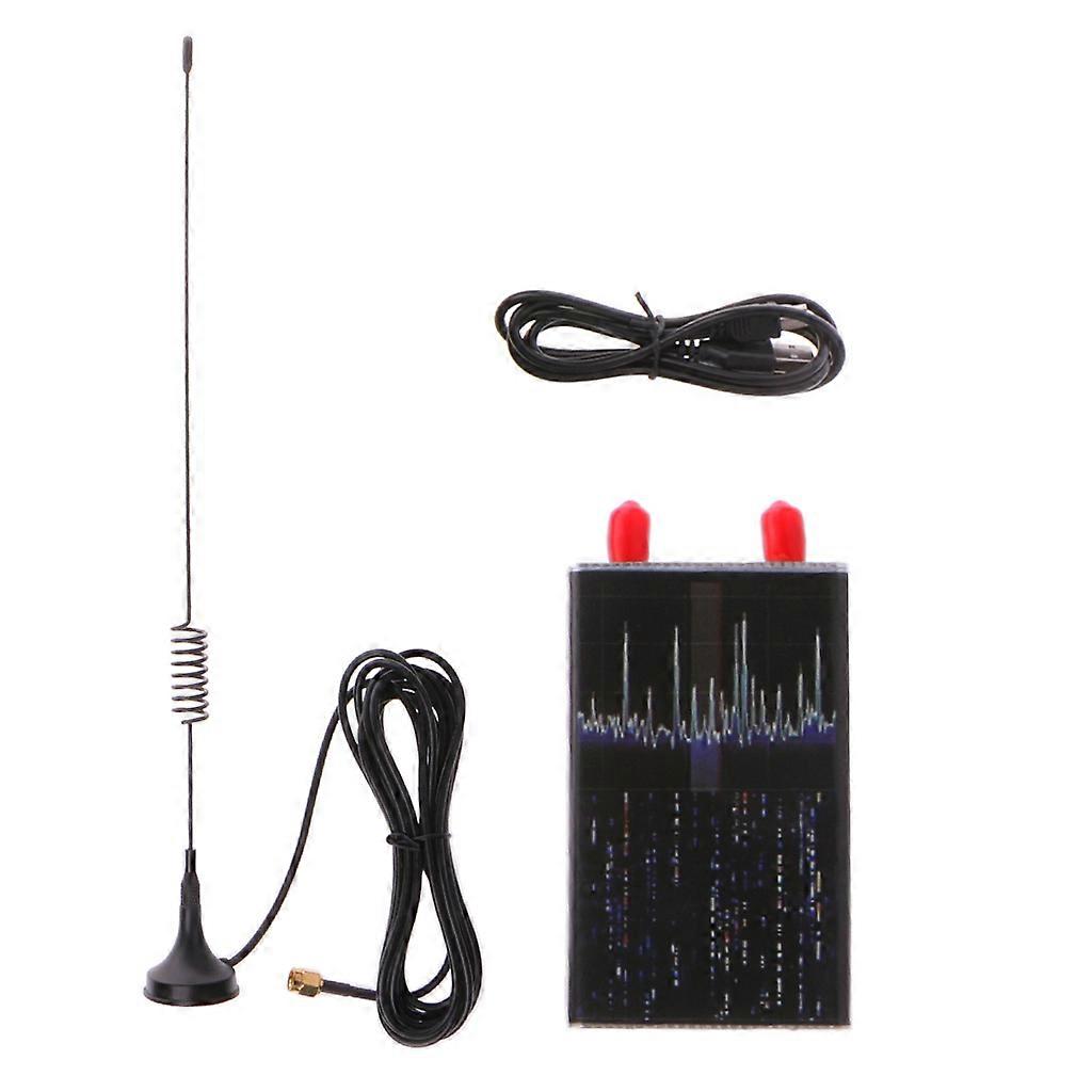 100 كيلو هرتز -1.7 جيجا هرتز كامل النطاق UV HF USB موالف جهاز استقبال R820T + 8232U راديو هام أسود