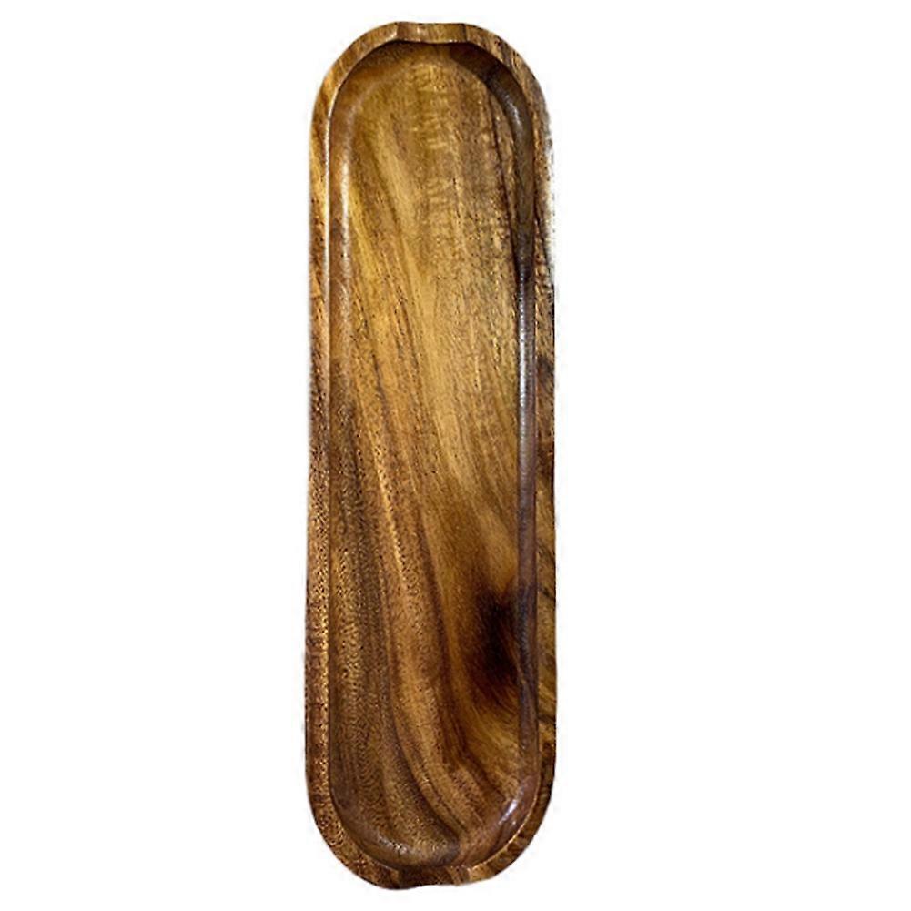 Teak Rectangular Wooden Plate Fruit Plate Snack Plate Sushi Plate