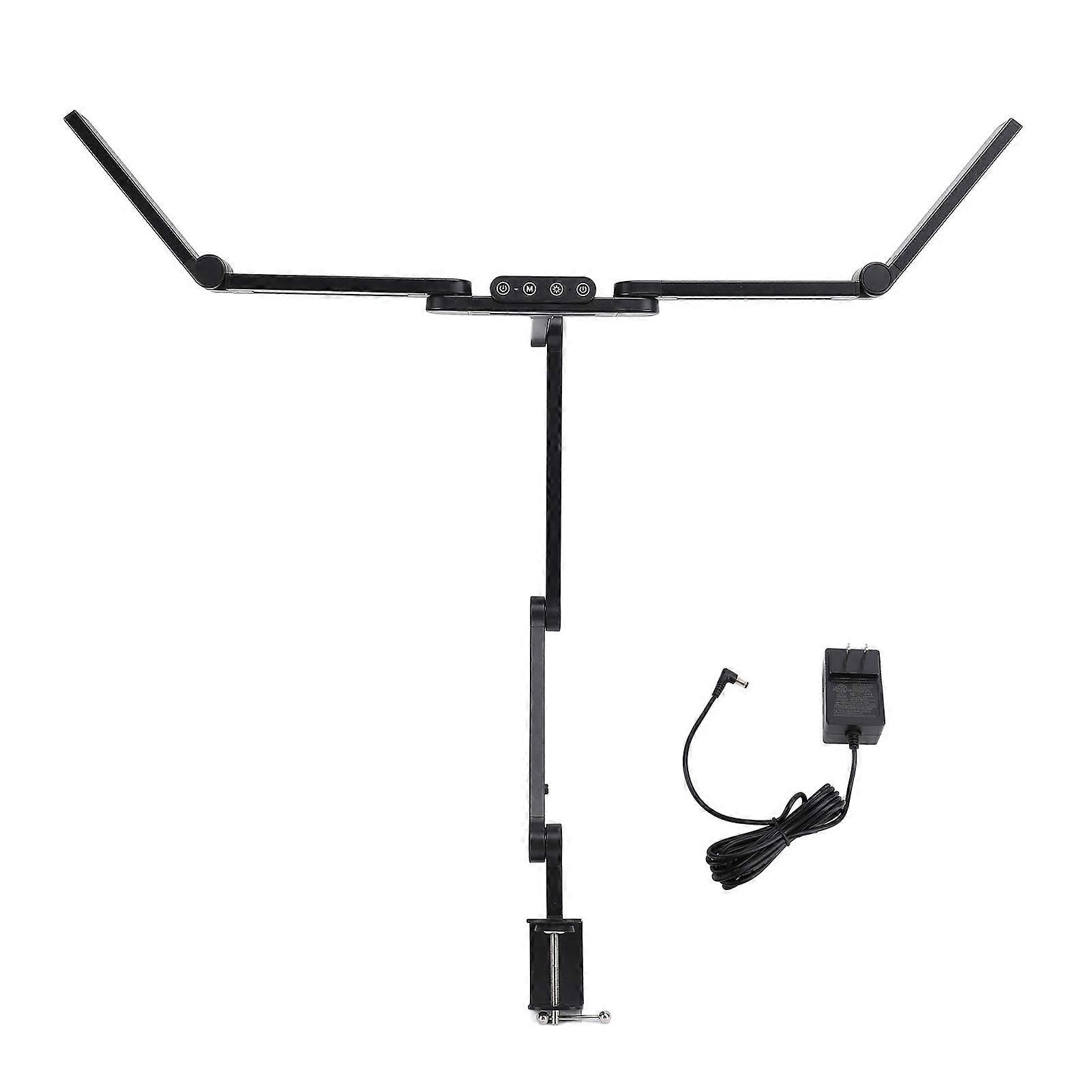 Architect Desk Lamp 3000-6500K Stepless Dimmable Support Adaptive Dimming Multi Angle Adjustable Clamp On Table Light