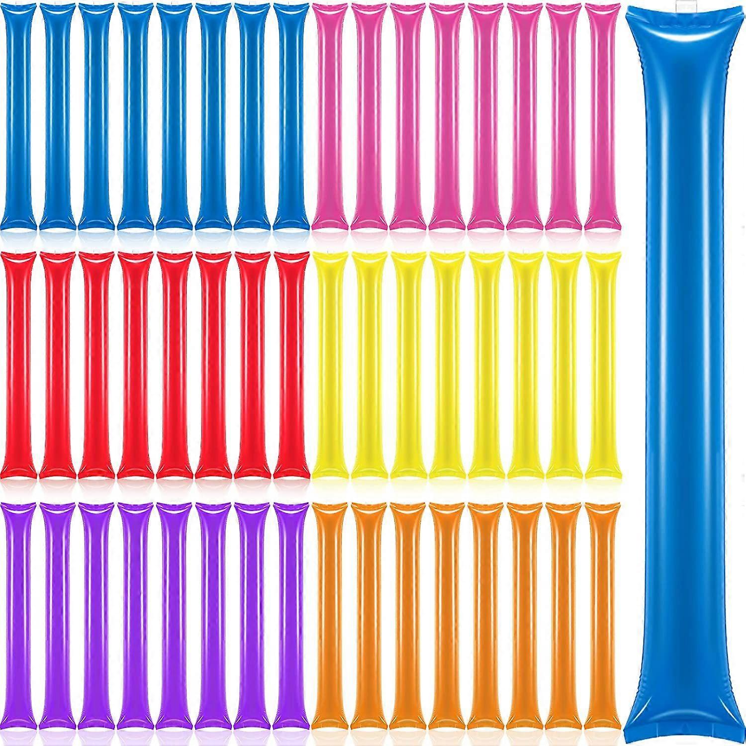 48 Τεμάχια Thunder Sticks Team Spirit Boom Sticks Cheering Sticks Πλαστικό