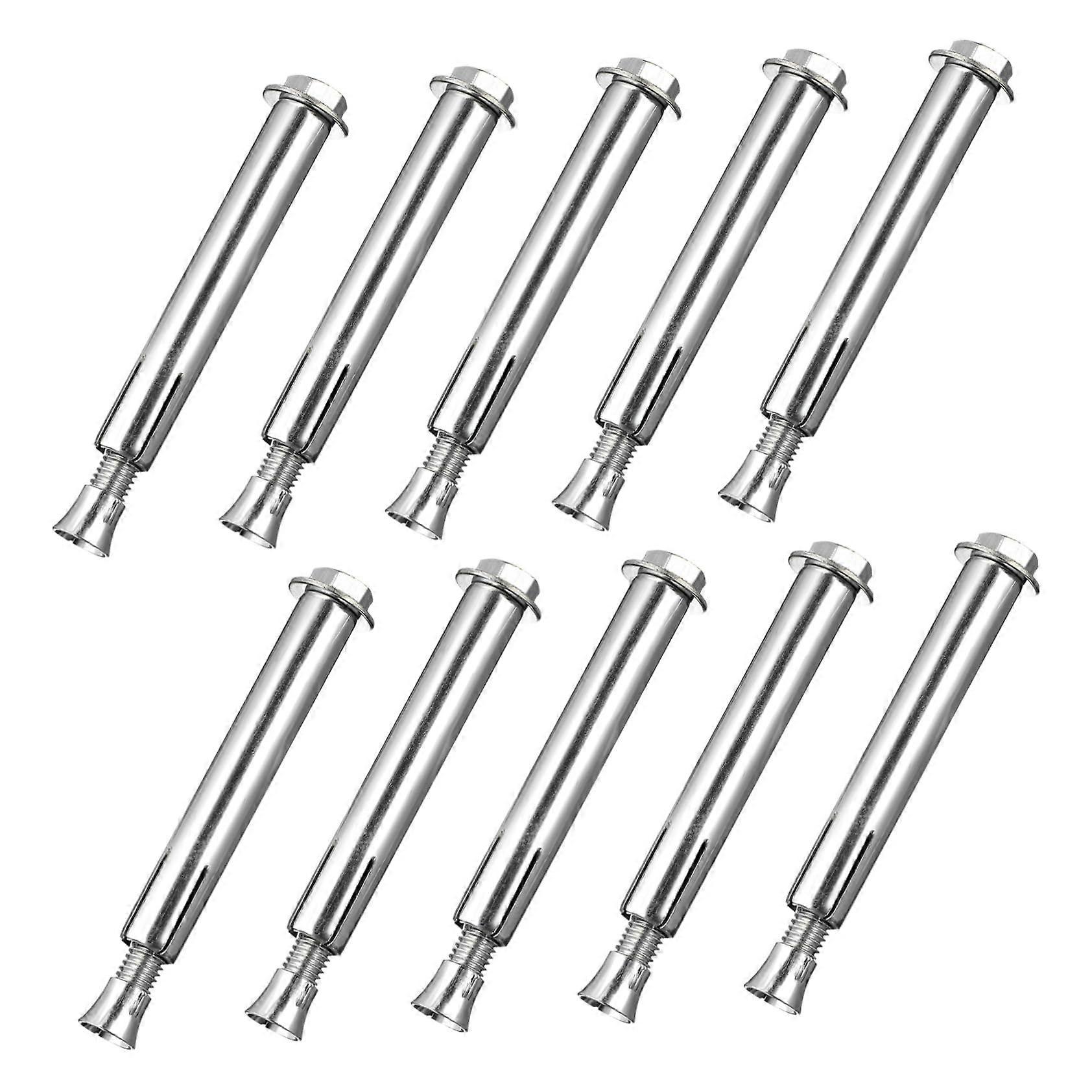Speed Bumps Anchors 10pcs Set with 100mm Expansion Bolts for Road Safety and Durability