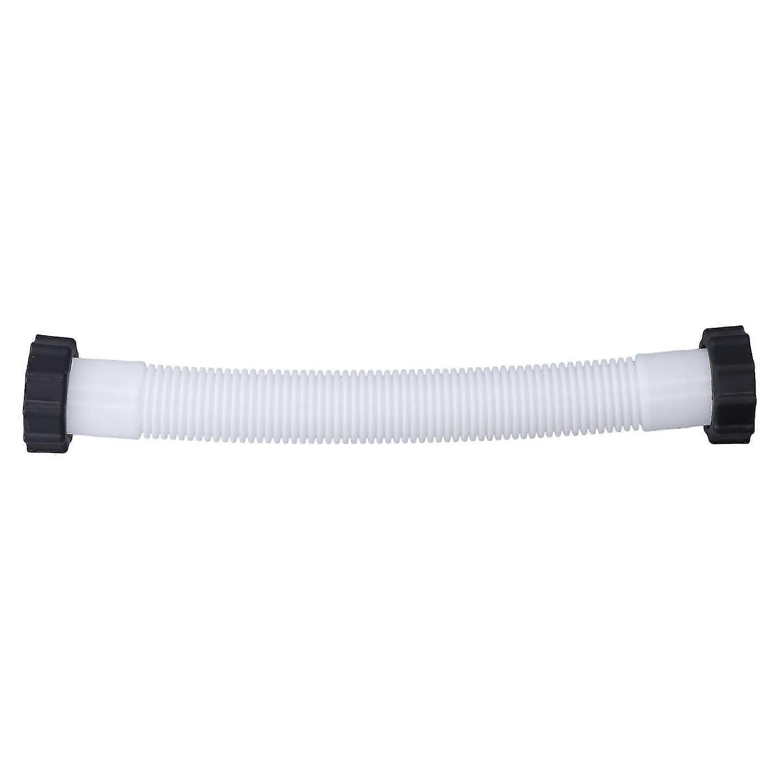 Pool Pump Replacement Hose for Intex 1.5in Diameter Replacement Pool Hose for Above Ground Pools White