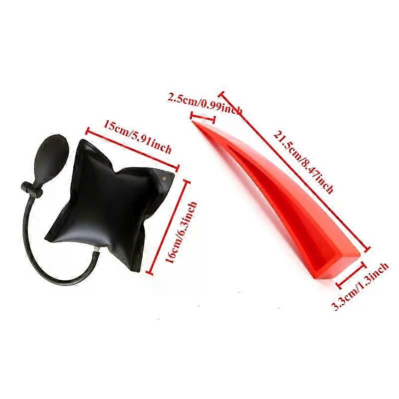 Car Opening Kit Universal Cars Door Window Open Tool Key Wedge Auto Air Pump Bag Unlock Repair Tools Lock Out Emergency Tool Kit