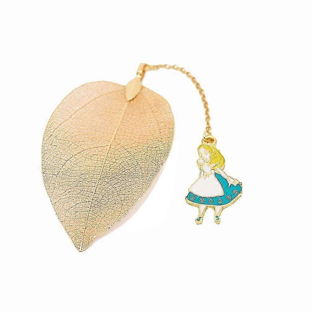 Unique Rabbit Clock and Leaf Bookmark, Elegant Gift with Three Distinct Styles for Readers x