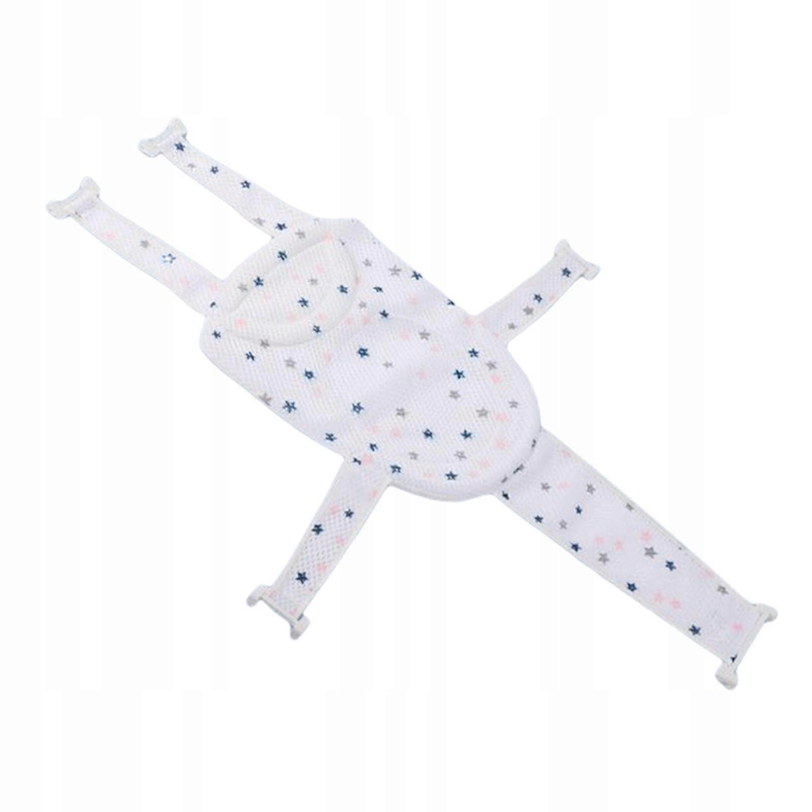 Soft Baby Five Pointed Bathtub Support Net 47x33cm Non Slip Baby Shower