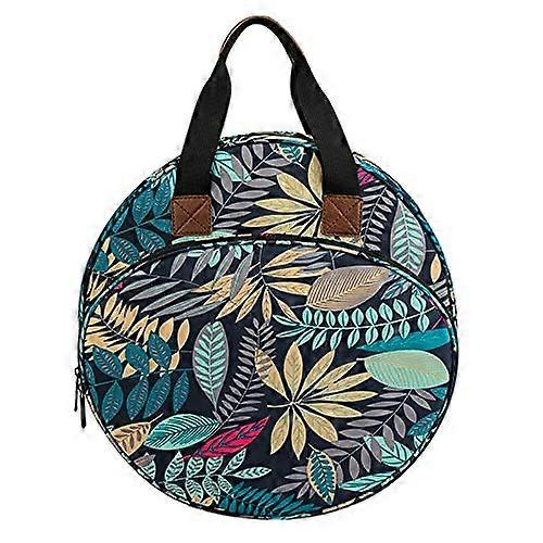 DIY Embroidery Tool Storage Bag Cross Stitch Set Organizer Bag for Embroidery Items (Blue)