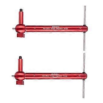 2pcs Pro Bicycles Derailleur Hanger Alignment Gauge Bikes Rear Repair Tool