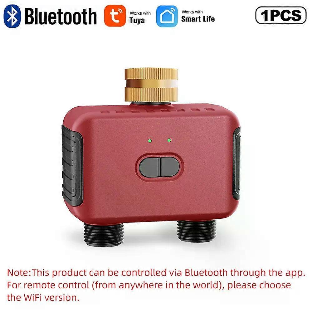 WIFI 2-Zone Watering Timer Smart Garden Automatic Irrigation System Drip Sprinkler Controller Valve Tuya Smart life