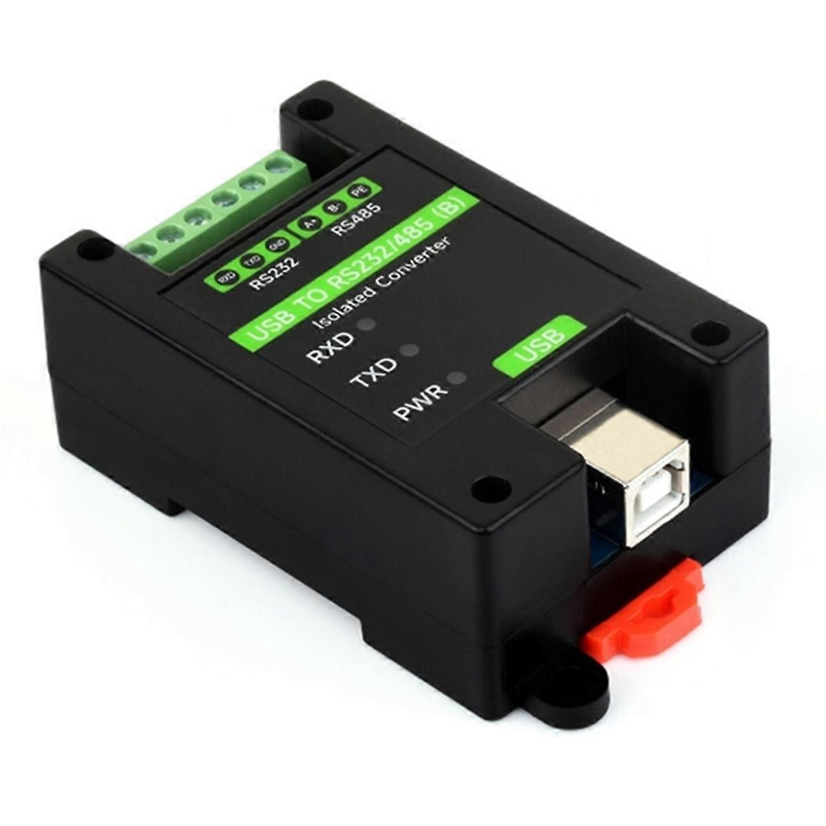 USB to RS232/485 (B) Industrial Isolated Converter FT232RNL Rail-Type USB Converter Multiple Protect
