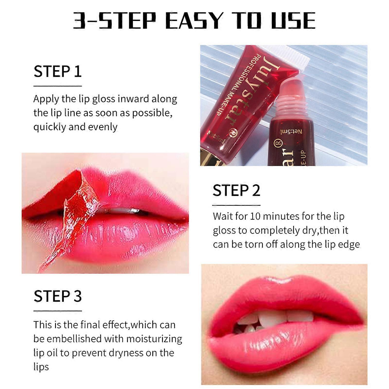Peel Off Lip Stain Long Lasting Waterproof Lip Gloss Lip Tint