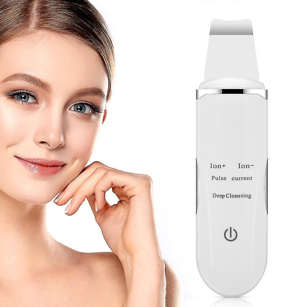 Ultrasonic Skin Scrubber Ultrasound Face Spatula Peeling Instrument Shovel Use Beauty Devices