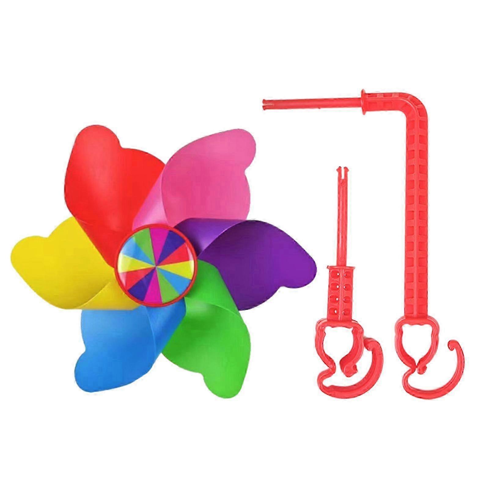 2025 Bicycle Windmill, Bike Accessory 3D Pinwheel Easy to Install Spins Automatically Bike Decoration