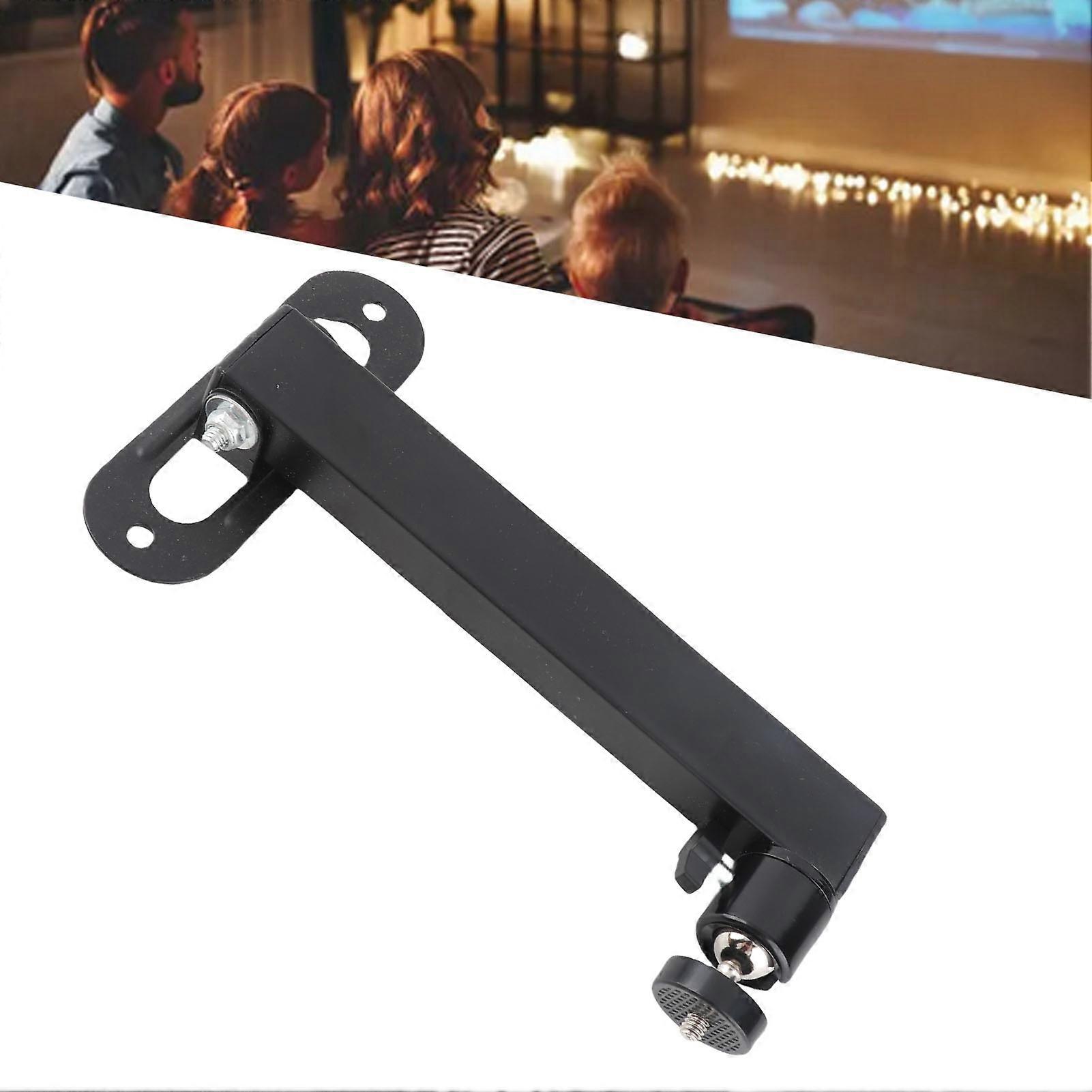 Projector Wall Mount Foldable Universal 1/4 Interface Adjustable Angle Strong Load Capacity 20cm Wall Projector Bracket 