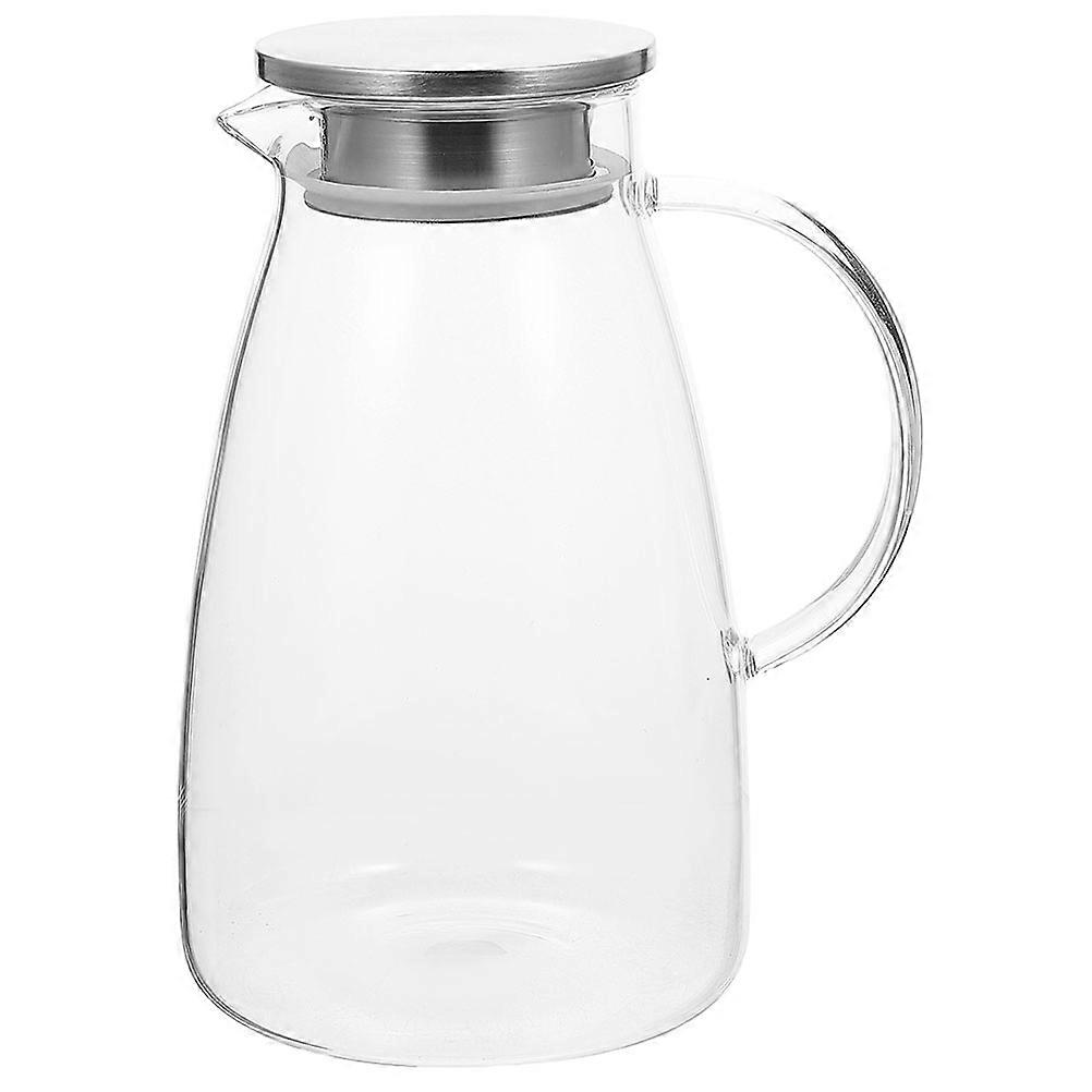 Glass Pitcher Water Container Glass Water Pitcher Household Water Pot Kitchen Supplies