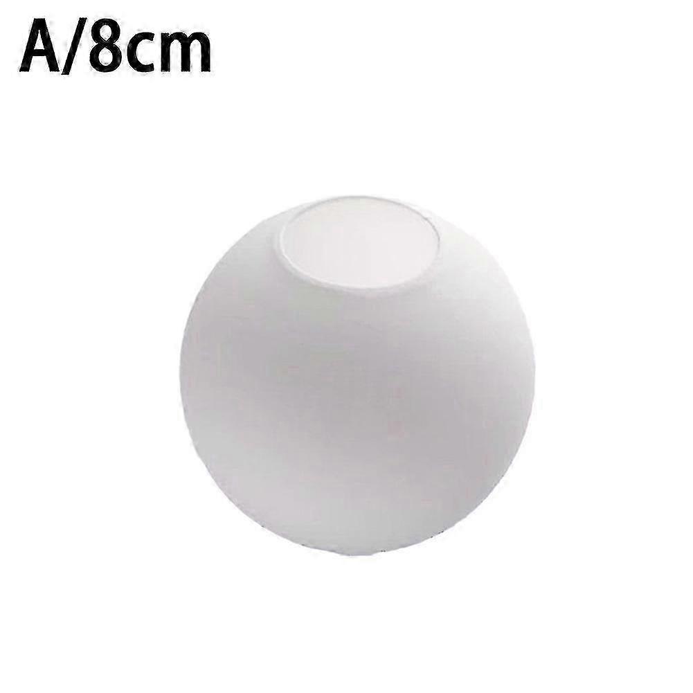 Globe en verre blanc mat abat-jour de remplacement Couvercle de luminaire rond pour pendentif de plafond