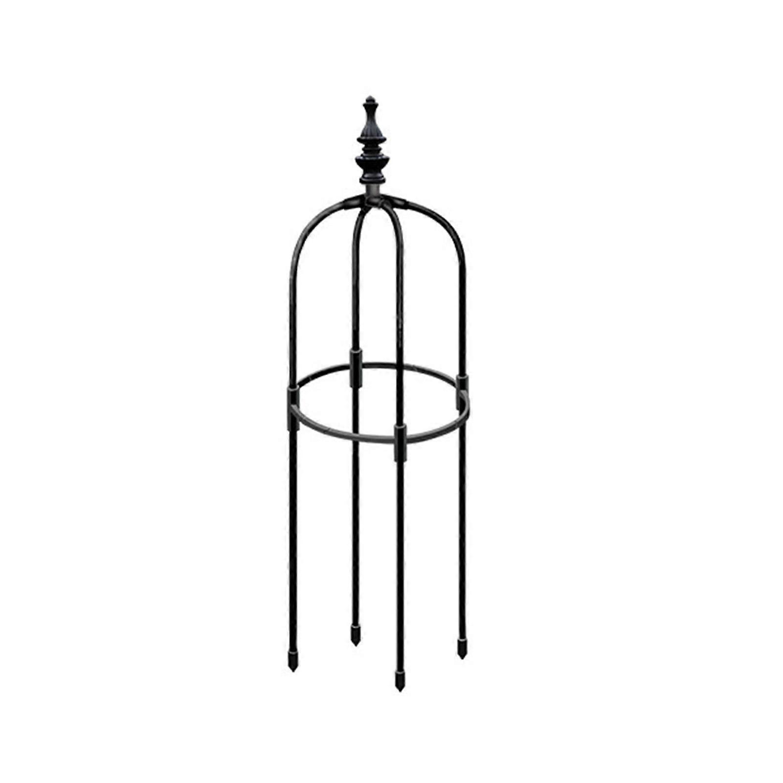 Metal Trellis Obelisk Set For Climbing Plants, Weatherproof Garden Support, Height 90/120/150 Cm