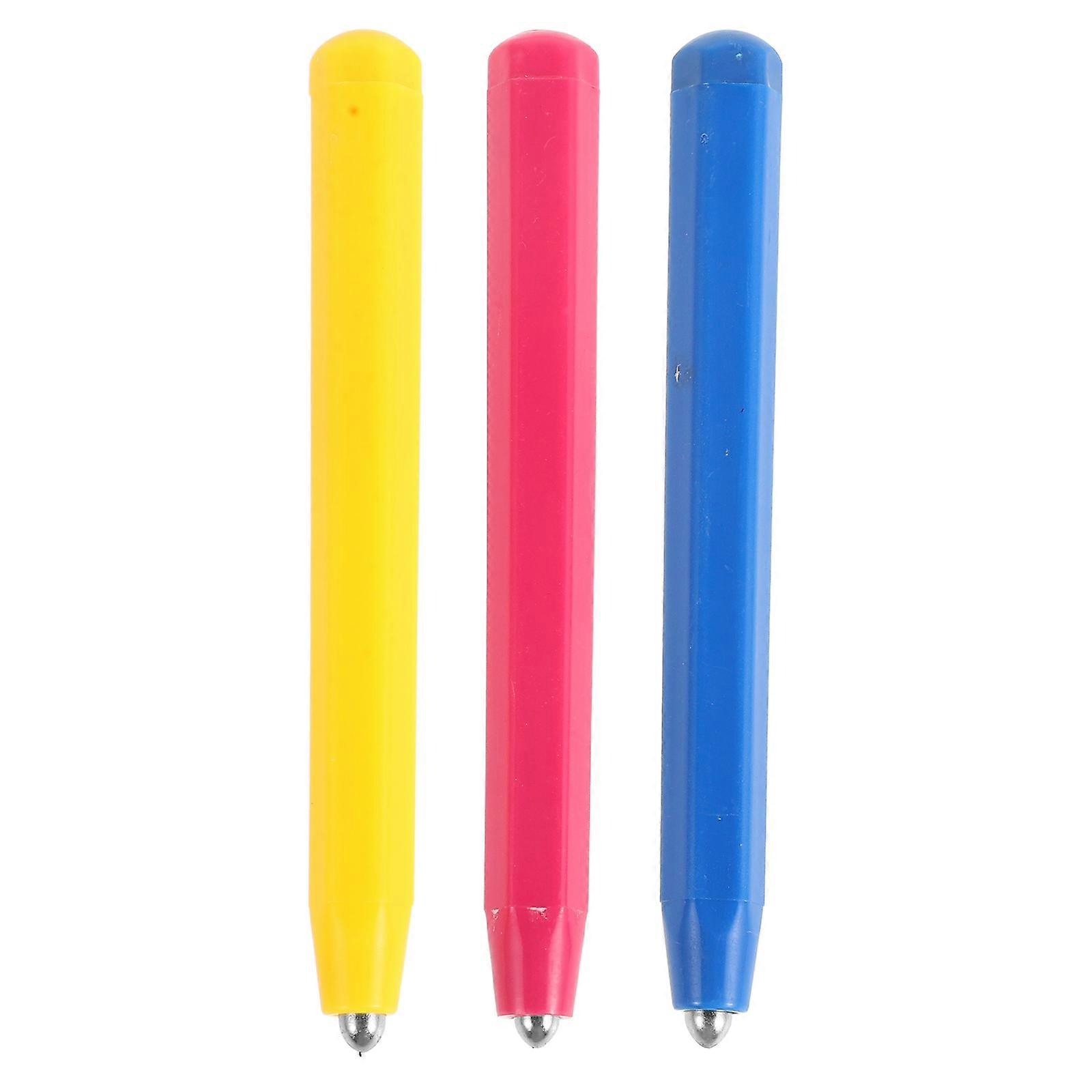 Magnet Board Pens for Creative Activities Replacement 3Pcs Pink