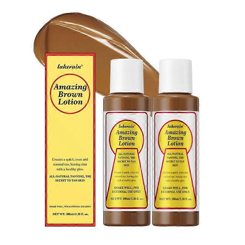 2 قطعة مذهلة ماوي بيب بعد لوشن براوننج فورست داكن تان 100 مل دباغة