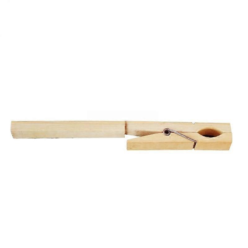 Bamboo Test Tube Clamps – Set of 2 Wooden Holders with Long Handle for Chemistry Experiments and Lab Use
