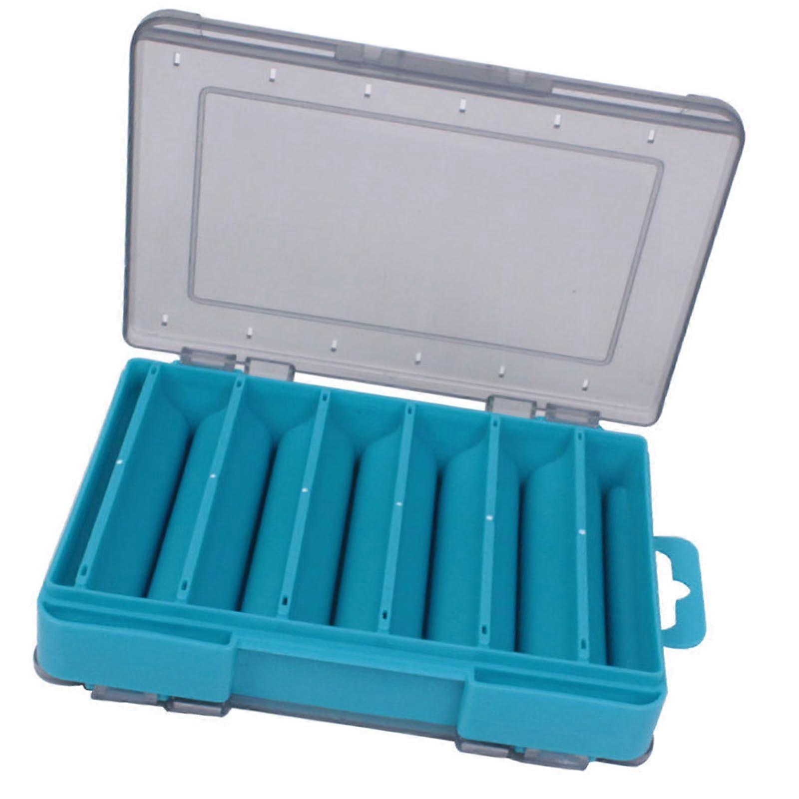 Waterproof Transparent Storage Box For Fishing Bait, Double-Sided, Fishing Gear Organizer, Toolbox