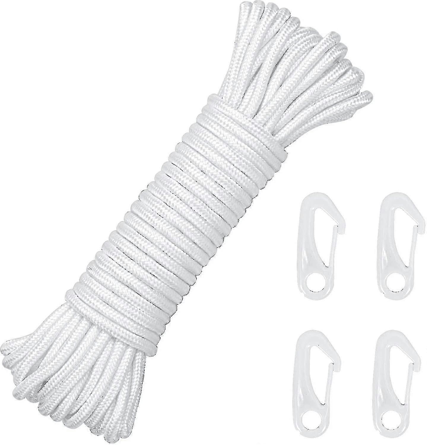 15m 6mm النايلون العلم حبل سارية العلم حبل القطب العلم خط هاليارد